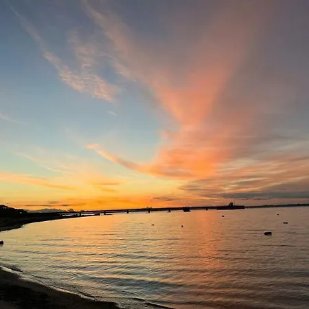 Sunset Right On The